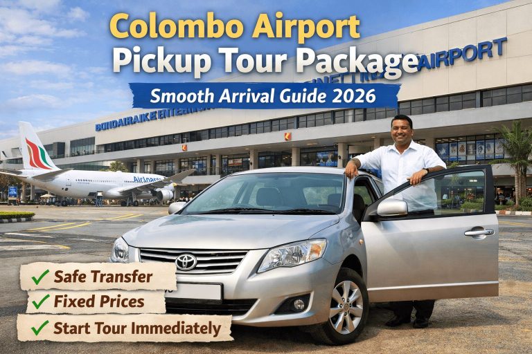 Colombo Airport Pickup Tour Package – Complete Arrival Guide (2026)