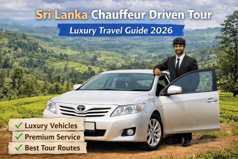 Sri Lanka Chauffeur Driven Tour – Luxury Travel Guide (2026)