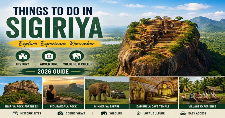 Things to Do in Sigiriya (2026 Guide)